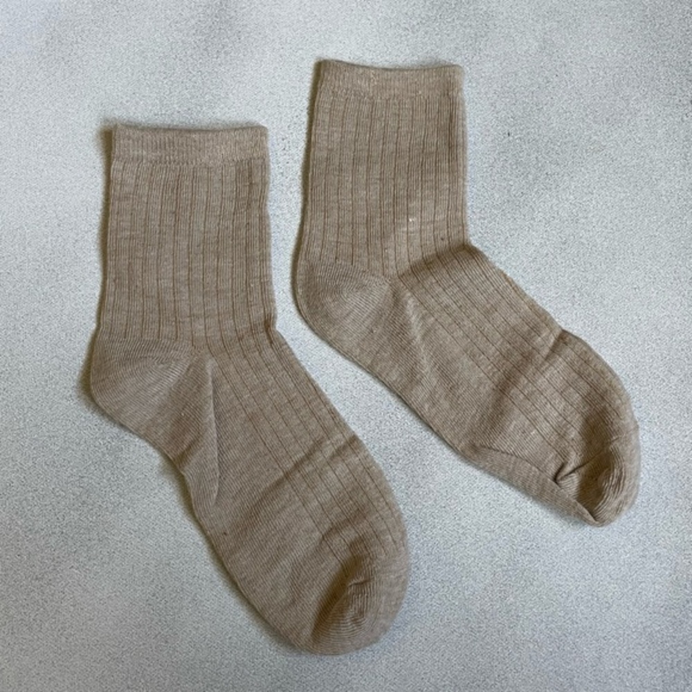 NEW Men’s Low-cut Ankle Socks (Light Tan, Onepair/Onesize)